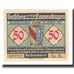 Banknot, Niemcy, Emmendingen Stadt, 50 Pfennig, village, 1921, AU(55-58)