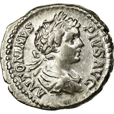 Moneta, Caracalla, Denarius, AU(50-53), Srebro, Cohen:122