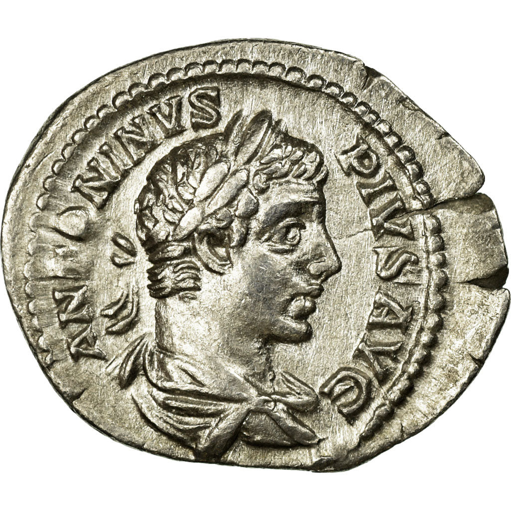 Coin, Caracalla, Denarius, AU(55-58), Silver, Cohen:688