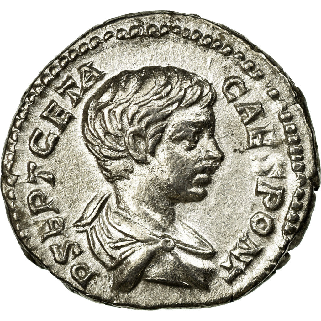 Moneta, Geta, Denarius, 211, Roma, BB+, Argento, Cohen:90