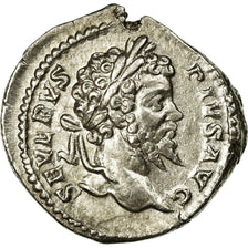 Coin, Septimius Severus, Denarius, AU(50-53), Silver, Cohen:370