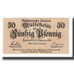 Banconote, Germania, Haslach i.K. Stadt, 50 Pfennig, Blason, 1917, 1917-09-27