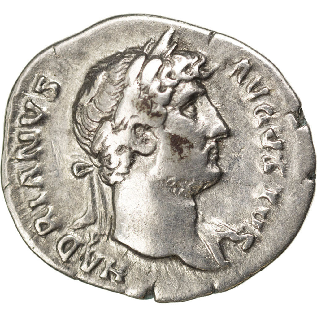 Hadrian, Denarius, AU(50-53), Silver, Cohen #349, 3.40