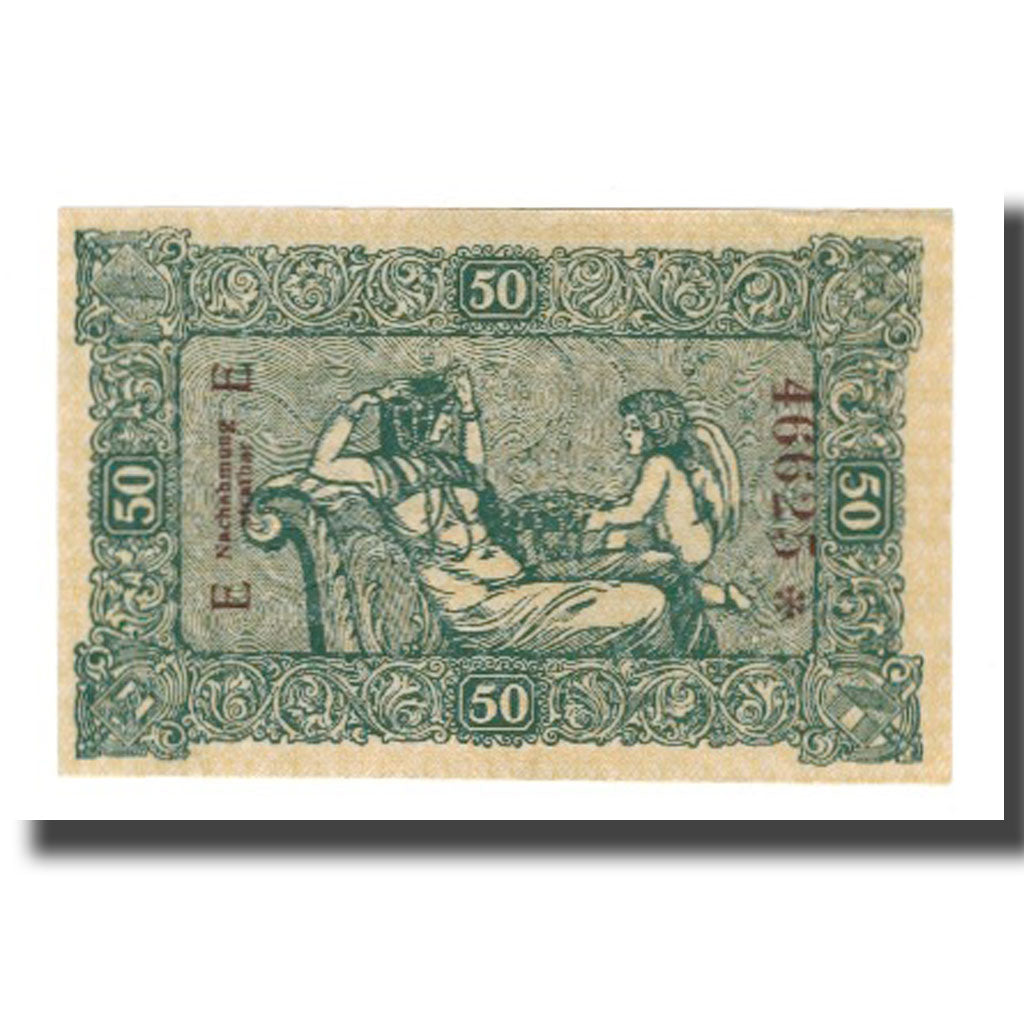 Banconote, Germania, Pforzheim Stadt, 50 Pfennig, valeur faciale 2, 1920