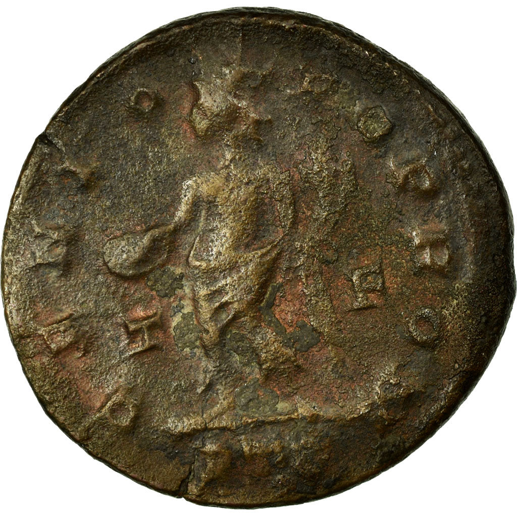 Coin, Maximinus II, Nummus, Trier, EF(40-45), Copper, Cohen:59