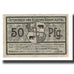 Billet, Allemagne, Berncastel-Cues Kreis, 50 Pfennig, ruine, 1920, 1920-12-01
