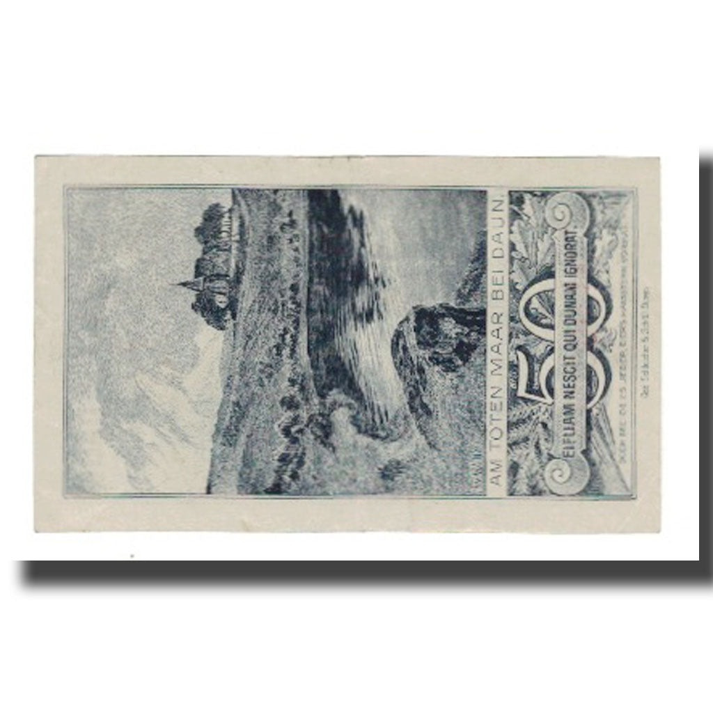 Nota, Alemanha, Daun Kreis, 50 Pfennig, paysage 1, 1920, 1920-02-20, AU(55-58)
