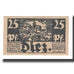 Billet, Allemagne, Diez Stadt, 25 Pfennig, personnage 3, 1919, SUP, Mehl:D15.5