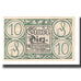 Banknot, Niemcy, Diez Stadt, 10 Pfennig, paysage 2, 1920, AU(55-58), Mehl:D15.6