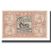 Banknot, Niemcy, Diez Stadt, 50 Pfennig, paysage, 1920, AU(55-58), Mehl:D15.6