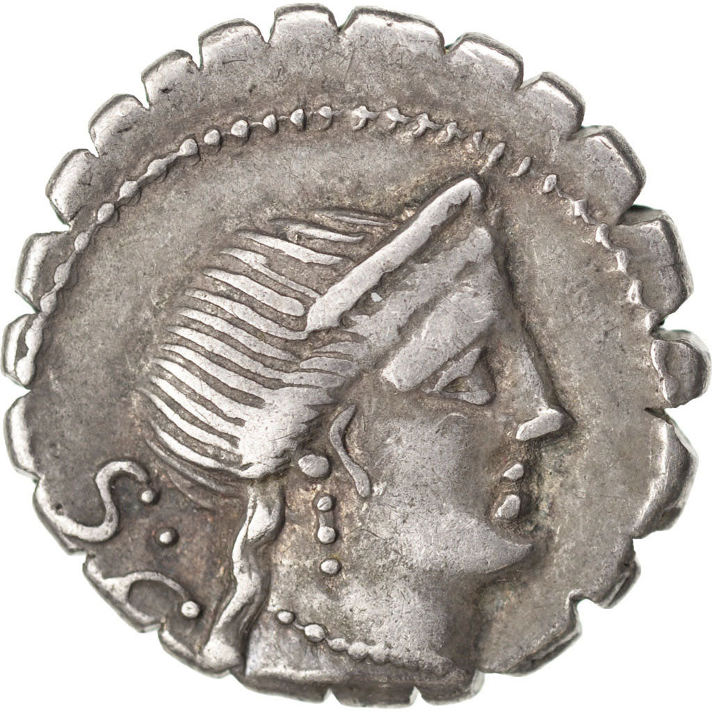 Naevia, Denarius, AU(50-53), Silver, 3.90