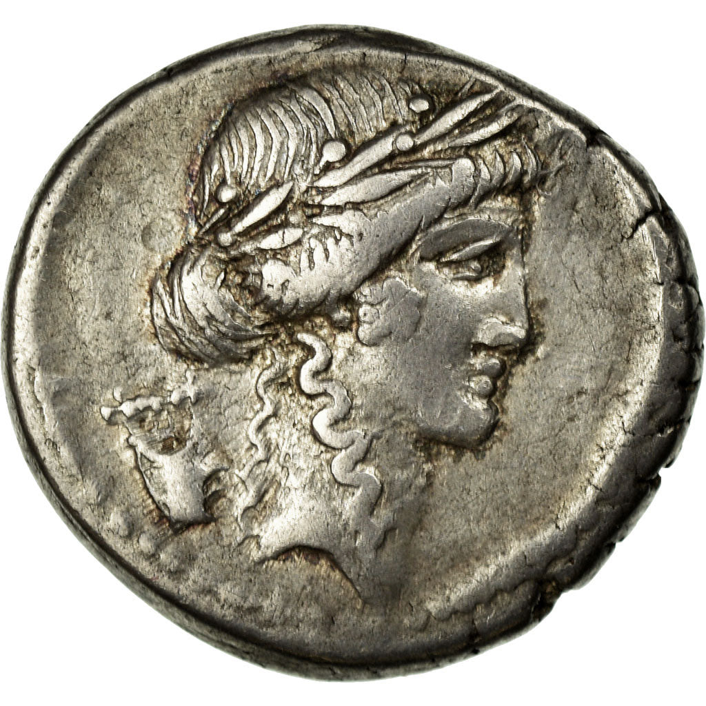 Münze, Claudia, Denarius, SS+, Silber
