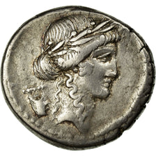 Münze, Claudia, Denarius, SS+, Silber