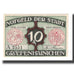 Banconote, Germania, Grafenhainichen Stadt, 10 Pfennig, rue, 1921, 1921-05-31