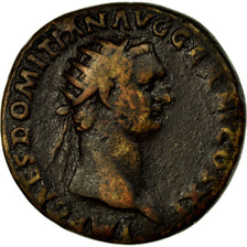 Munten, Domitianus, Dupondius, ZF, Koper, Cohen:432