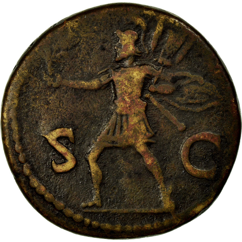 Coin, Domitian, Dupondius, EF(40-45), Copper, Cohen:432