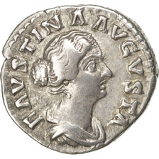 Faustina II, Denarius, AU(50-53), Silver, Cohen #221, 3.20