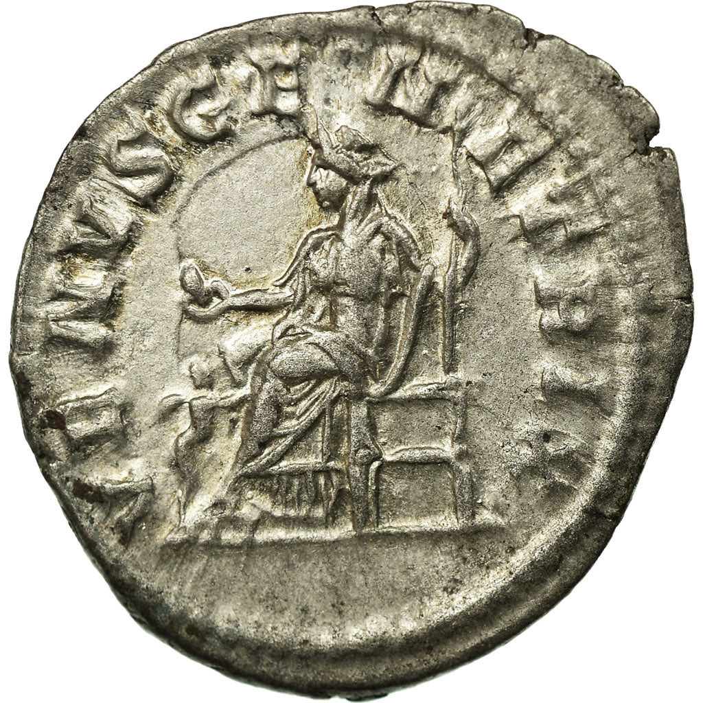 Coin, Julia Domna, Denarius, Roma, AU(55-58), Silver, Cohen:205