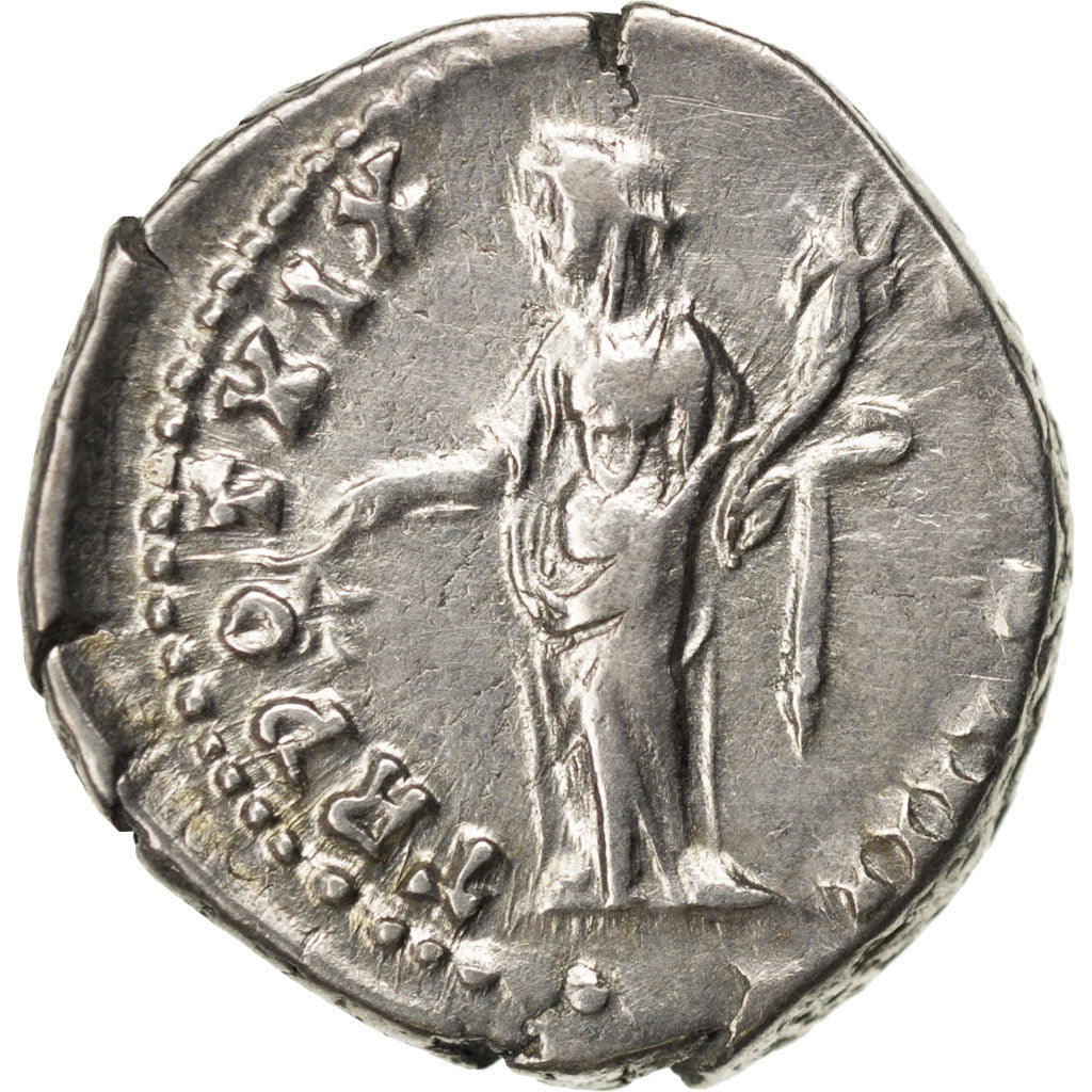 Antoninus Pius, Denarius, BB+, Argento, Cohen:979