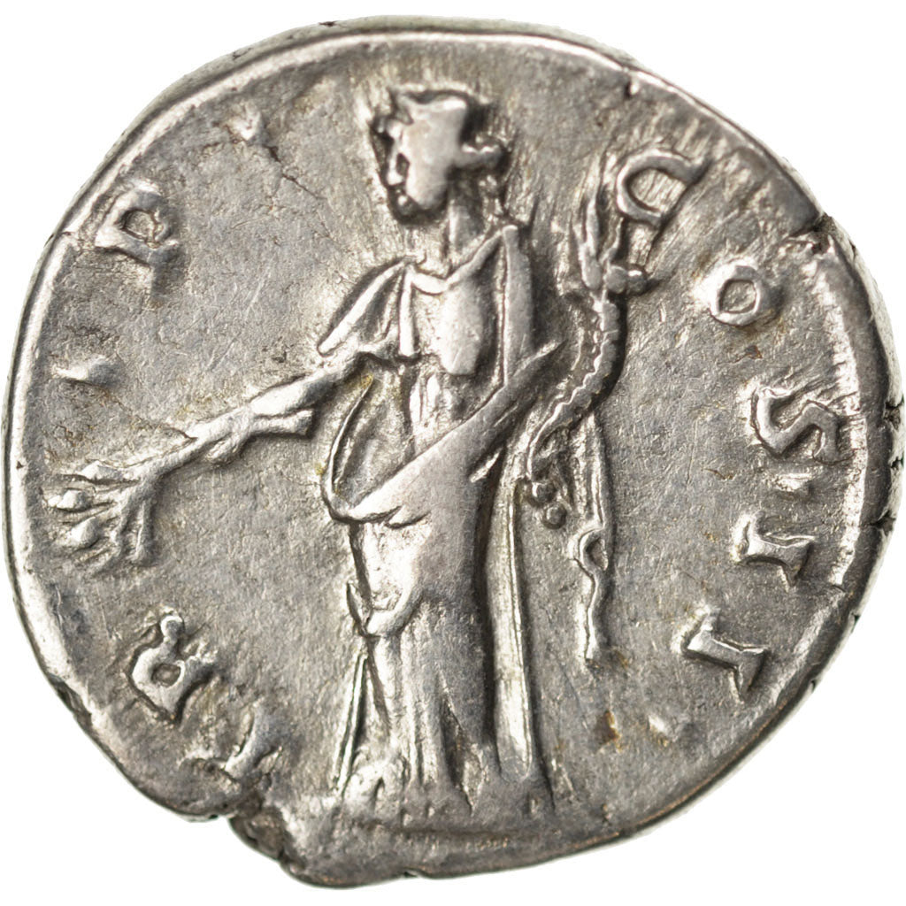 Antoninus Pius, Denarius, AU(50-53), Silver, Cohen #831, 3.50