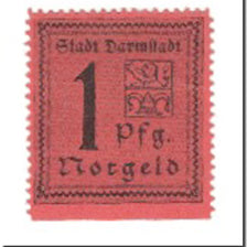 Banknote, Germany, Darmstadt Stadt, 1 Pfennig, N.D, 1920, AU(55-58), Mehl:D5.4