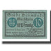Biljet, Duitsland, Darmstadt Stadt, 10 Pfennig, batiment 2, 1920, 1920-12-15