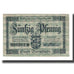 Banconote, Germania, Darmstadt Stadt, 50 Pfennig, Batiment, 1919, 1919-02-01
