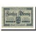 Banconote, Germania, Darmstadt Stadt, 50 Pfennig, batiment 1, 1919, 1919-02-01