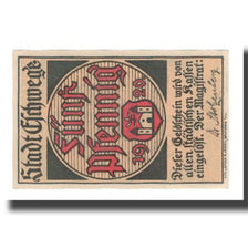 Geldschein, Deutschland, Eschwege Stadt, 5 Pfennig, personnage, 1920, VZ