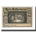 Geldschein, Deutschland, Hofgeismar Kreissparkasse, 25 Pfennig, Maison, Undated