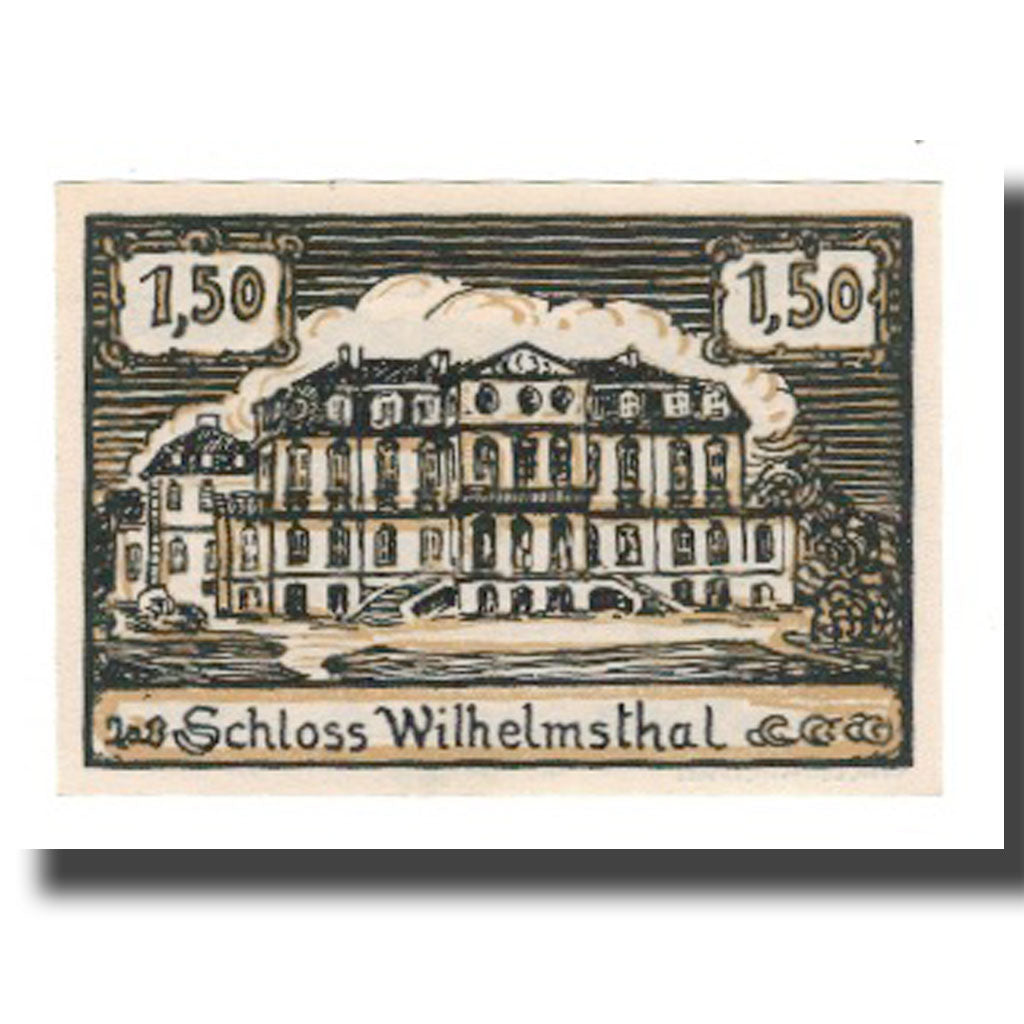 Geldschein, Deutschland, Hofgeismar Kreissparkasse, 1.5 Mark, batiment 2