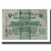 Geldschein, Deutschland, Frankfurt am Main Stadt, 50 Pfennig, Blason 1, 1917