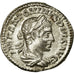 Moneta, Elagabalus, Denarius, AU(50-53), Srebro, Cohen:90
