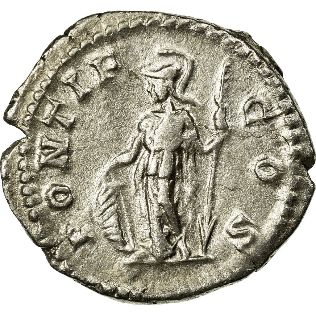 Munten, Geta, Denarius, PR, Zilver, Cohen:104