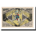 Banknote, Germany, Grünberg Stadt (Deutschland Hessen), 100 Pfennig, paysage