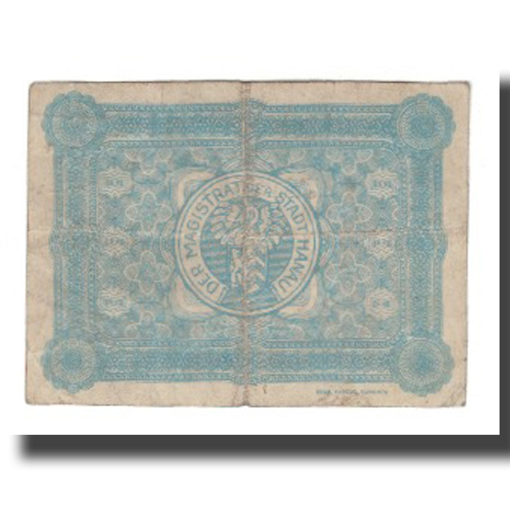 Geldschein, Deutschland, Hanau Stadt, 10 Pfennig, Blason 1, 1917, 1917-06-01
