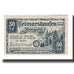 Geldschein, Deutschland, Helmarshausen Stadt, 50 Pfennig, personnage, 1922