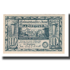Geldschein, Deutschland, Helmarshausen Stadt, 1 Mark, personnage 1, 1922