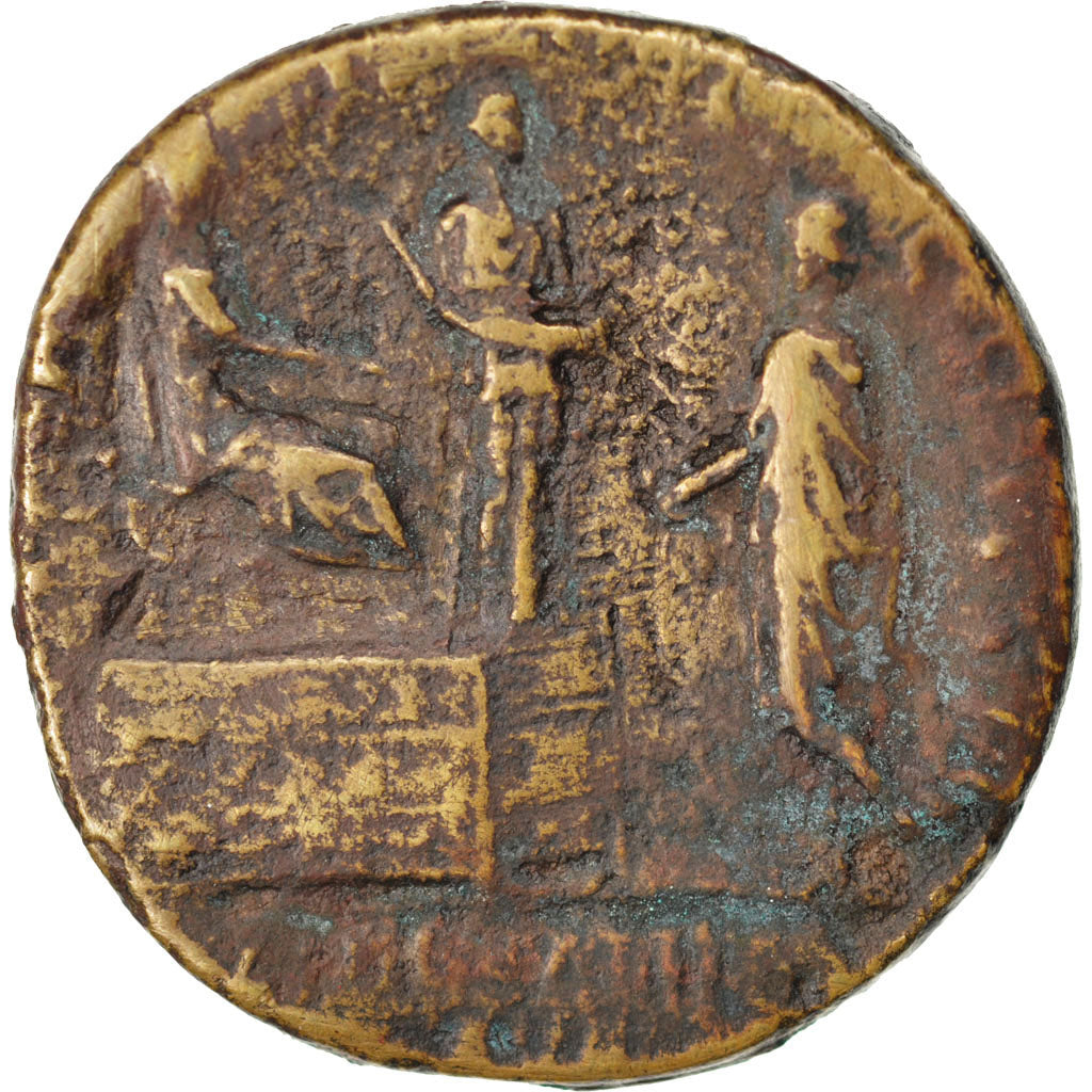 Antoninus Pius, Sestertius, VF(30-35), Copper, Cohen #480, 26.20