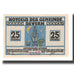 Banknote, Germany, Bevern Gemeinde, 25 Pfennig, personnage 1, 1921, 1921-12-31