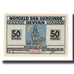 Banknote, Germany, Bevern Gemeinde, 50 Pfennig, personnage 3, 1921, 1921-12-31