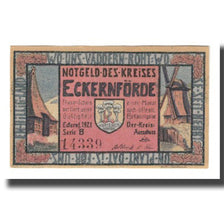 Banconote, Germania, Eckernförde Kreis, 50 Pfennig, paysage, 1921, SPL-