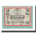 Banknote, Germany, Ellerbek, 50 Pfennig, rue, undated (1921), AU(55-58)