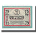 Banknote, Germany, Ellerbek, 75 Pfennig, maison 1, undated (1921), AU(55-58)