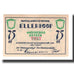 Banknote, Germany, Ellerhoop Gemeinde, 75 Pfennig, Vaches, 1921, 1921-12-31