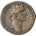 Antoninus Pius, Sestertius, BB+, Rame, Cohen:363