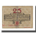 Banconote, Germania, Glücksburg Stadt, 25 Pfennig, château, 1920, BB