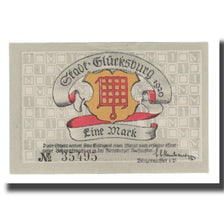 Banconote, Germania, Glücksburg Stadt, 1 Mark, paysage 5, 1920, SPL-