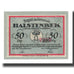 Banknote, Germany, Halstenbek, 50 Pfennig, personnage, undated (1921)