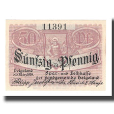 Banknote, Germany, Helgoland Spar & Leihkasse der Landgemeinde, 50 Pfennig